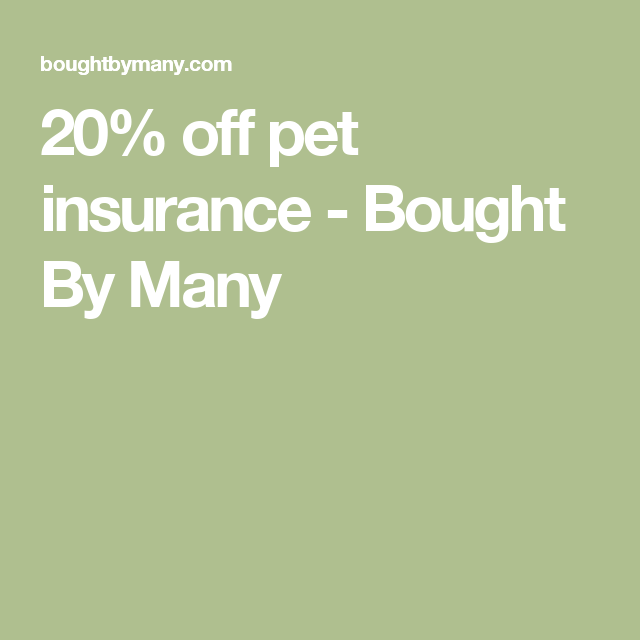 Bought By Many Pet Insurance Direct Claim