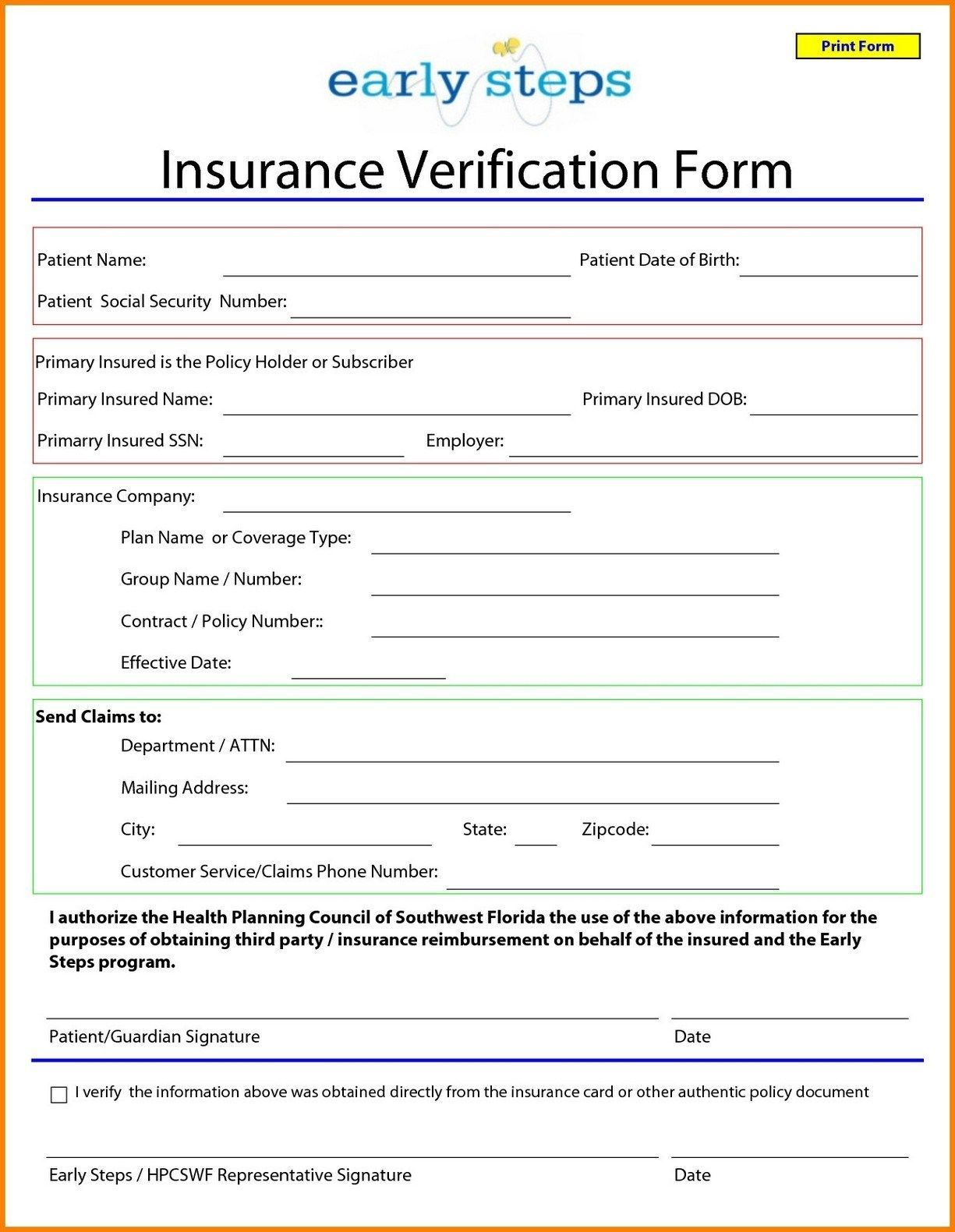 Car Insurance Card Template Download New Business Template