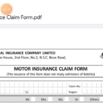 Cholamandalam Ms General Insurance motor Claim intimation claim Form