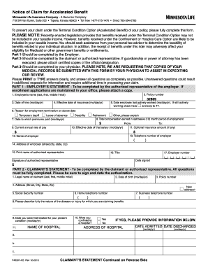 Combined Insurance Claim Form Pdf