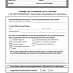 Corrected Claim Cover Sheet Fill And Sign Printable Template Online