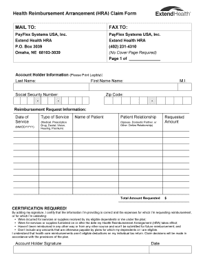 E3xtend Health Hra Omaha Ne Fill Online Printable Fillable Blank