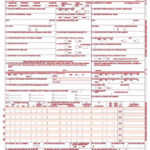 Example Of Cms 1500 Form Completed With Cms 1500 Form Free Medical