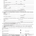 Fillable Form Sc 100a Other Plaintiffs Or Defendants Printable Pdf