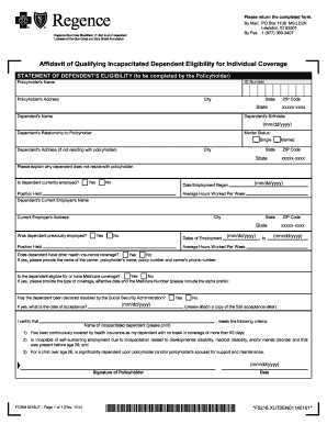 Fillable Online 2016 Regence BlueShield Of Washington UMP Medical Claim 