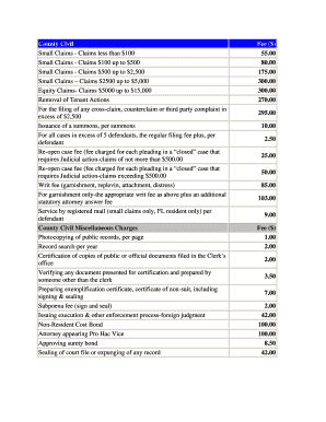 Fillable Online Broward County Small Claims Forms Grass River 