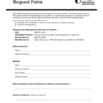 Fillable Online Case Management Request Form Unity Health
