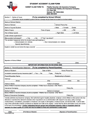 Fillable Online Fidelity Security Life Insurance Company 73534 Form Fax 