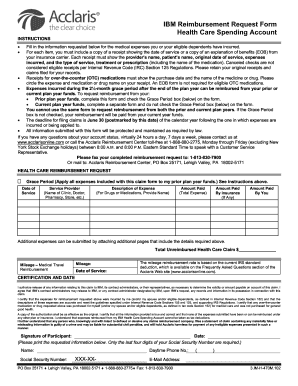 Fillable Online IBM Reimbursement Request Form Fax Email Print PdfFiller