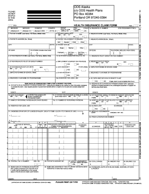 Fillable Online Medical Claim Form Moda Health Fax Email Print