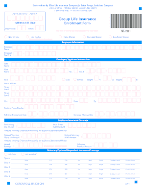 Fillable Online OH Ohio 5 Star Life Insurance Company Fax Email 