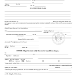 Fillable Small Claims Form 11 Civil Division Superior Court Of The