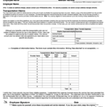 Fillable Transportation Claim Form Printable Pdf Download