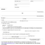 Form 20P Download Fillable PDF Or Fill Online Affidavit For Enforcement