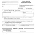 Form AOC CV 836 Download Fillable PDF Or Fill Online Consent Order For