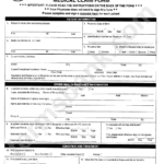 Form Bcbs 13007 State And Public School Employees Medical Claim Form