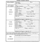 Form Fillable Accident Report Doc Printable Forms Free Online