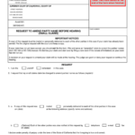 Form SC 114 Download Fillable PDF Or Fill Online Request To Amend Claim