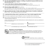 Form SC 120 Download Fillable PDF Or Fill Online Defendants Claim And