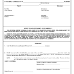 Form SM 1 Download Fillable PDF Or Fill Online Statement Of Claim