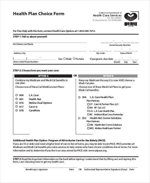 FREE 44 Medical Forms In PDF