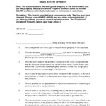 FREE 9 Small Estate Affidavit Forms In PDF