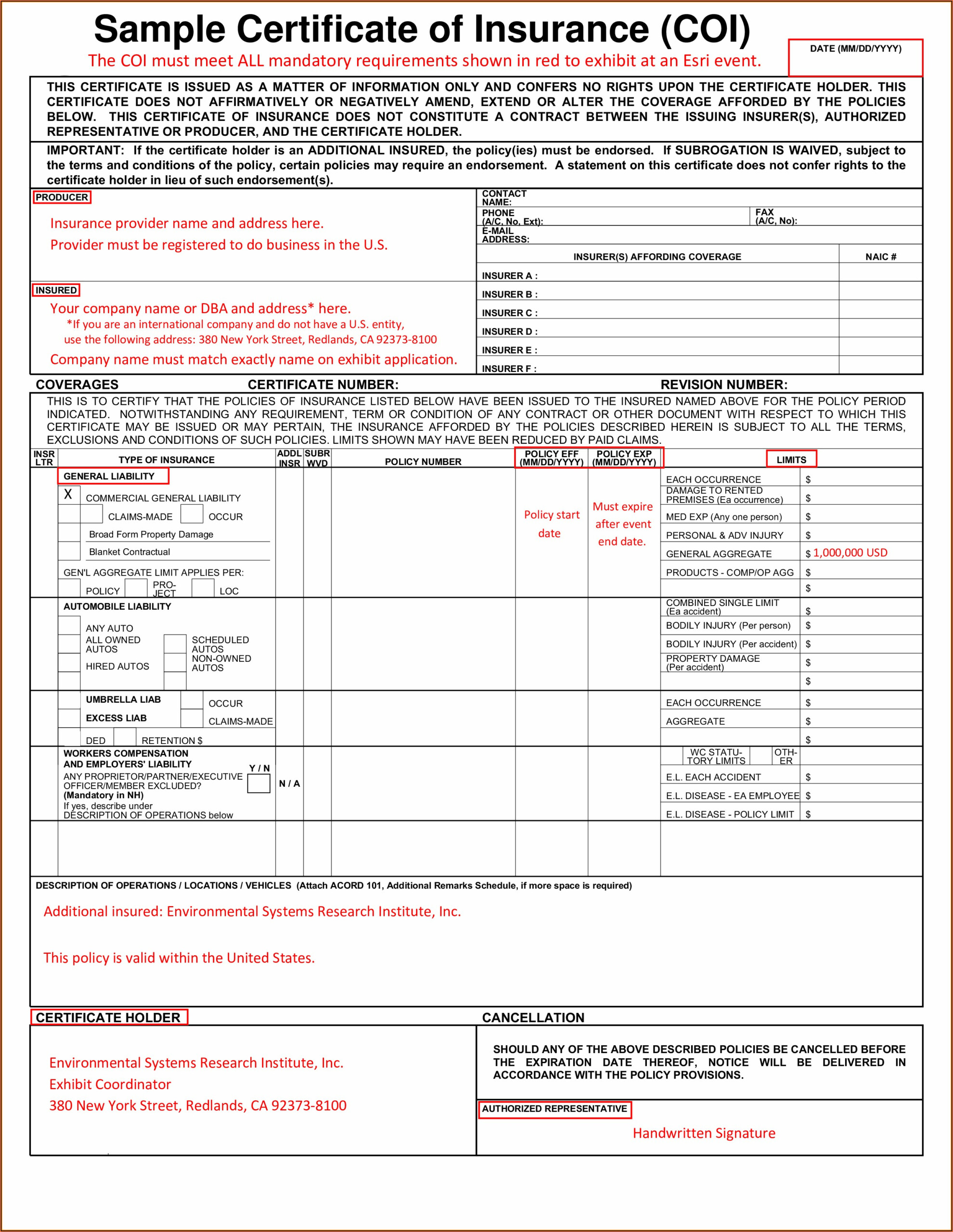 Free Acord Form 25 Fillable Form Resume Examples a6Yn8ewJ2B