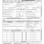 Free Printable 1500 Medical Claim Form Printable Form Templates And