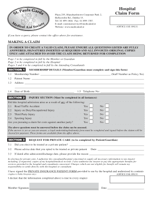 Garda Medical Aid Fill And Sign Printable Template Online