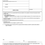 GENERAL DENIAL You MUST Use This Form For GetMedLegal Fill