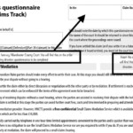 Guide To Directions Questionnaires Small Claims Court Help Resources