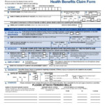 Health Benefits Claim Form Blue Cross And Blue Shield