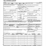 Health Insurance Claim Form Gambaran