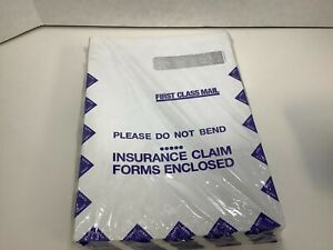 Health Insurance Claim Form Self Seal Window Envelopes 9 quot x12 5 White 