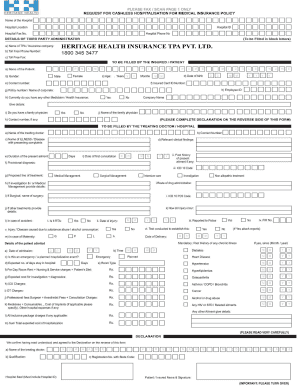 Heritage Claim Form Fill Online Printable Fillable Blank PdfFiller