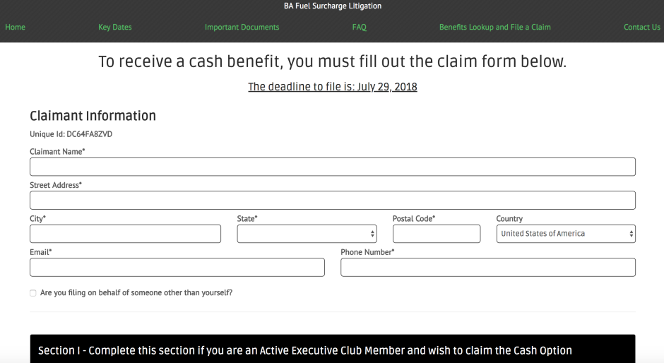 How To Claim British Airways Class Action Settlement Money