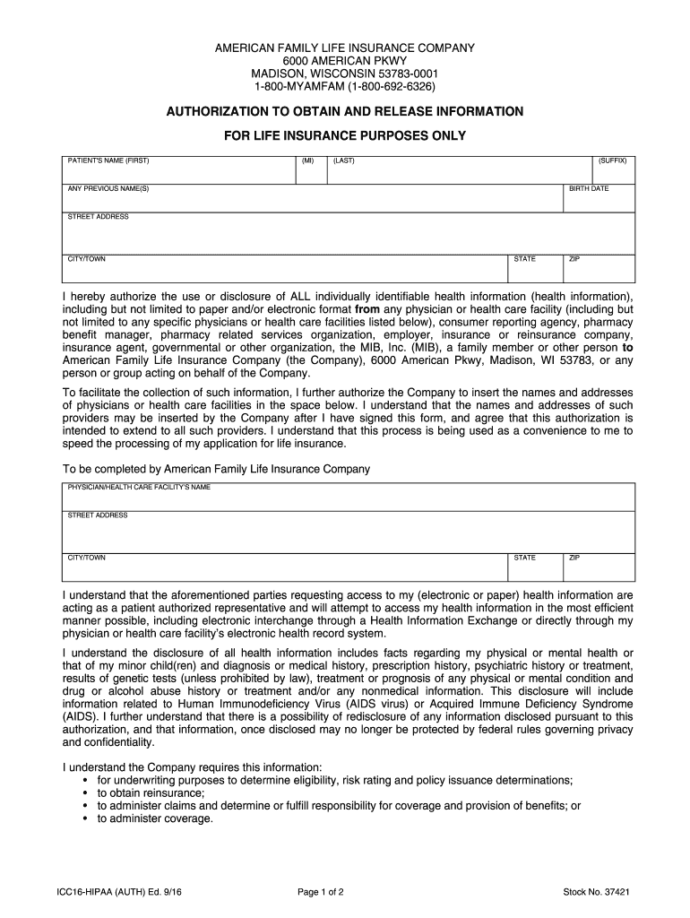 How To File A Claim American Family Insurance Fill Out And Sign 