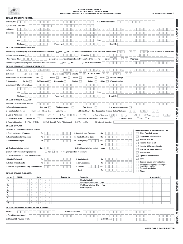 How To Fill Paramount Claim Form Fill Online Printable Fillable 