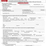 Icici Lombard Health Insurance Claim Form Filled Sample 2020 2022