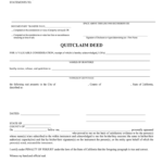 Kern County Quit Claim Deed Form Fill Out Sign Online DocHub