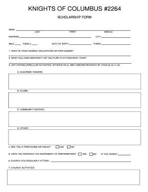 Knights Of Columbus Beneficiary Forms Fill And Sign Printable 