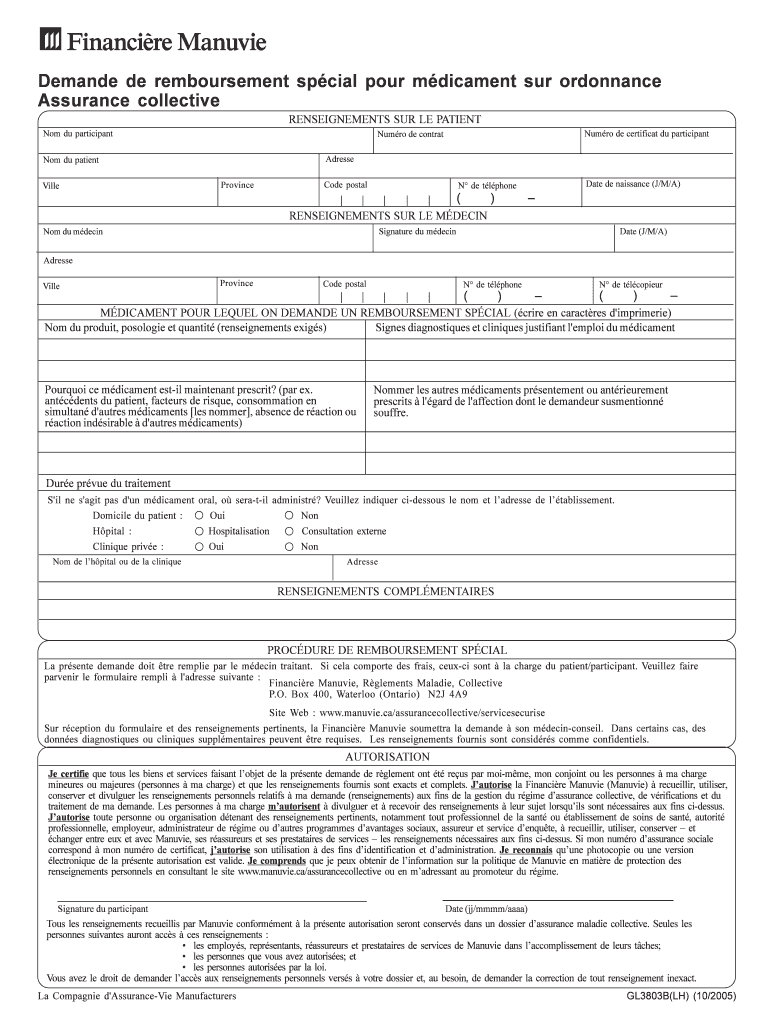 Manulife Solicitor Forms Fill Out And Sign Printable PDF Template 