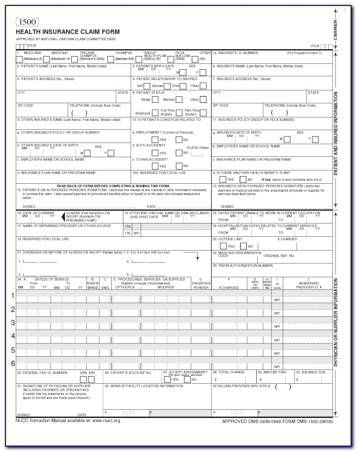 Medicare Claim Form Cms 1490s Form Resume Examples bX5a6z2OwW