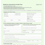 Multicare Claim Form Fill Online Printable Fillable Blank PdfFiller