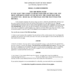 New Jersey Small Claims Doc Template PdfFiller