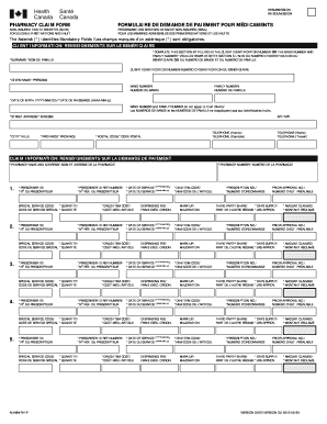 Nihb Pharmacy Claim Form Fill And Sign Printable Template Online