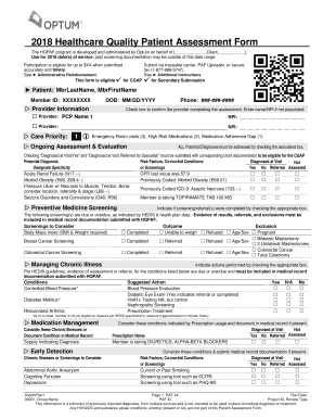 Optum Paf Form Fill And Sign Printable Template Online