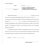 Oregon Motion To Dismiss Form Fill Out And Sign Printable PDF