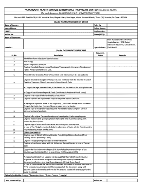 Paramount Claim Form Part B 2020 2022 Fill And Sign Printable