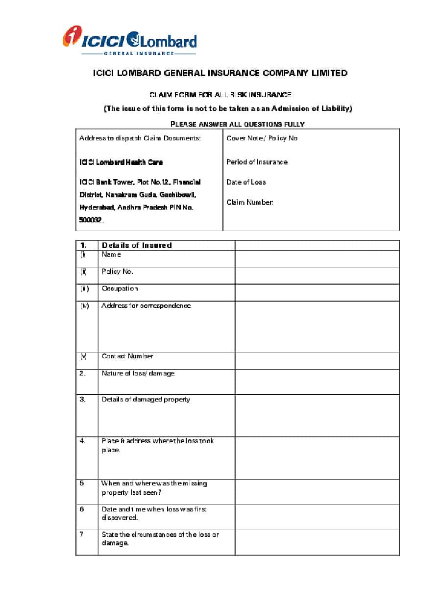 icici-lombard-claim-form-fill-and-sign-printable-template-online